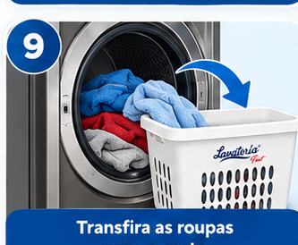 Transfira para o cesto